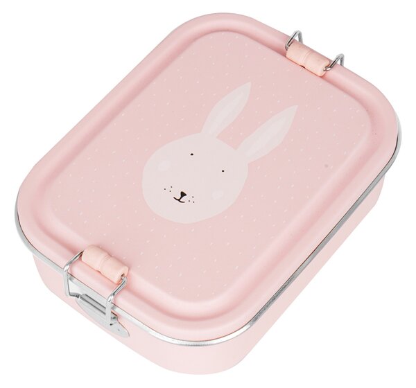 Mały stalowy lunch box - Królik Trixie Baby