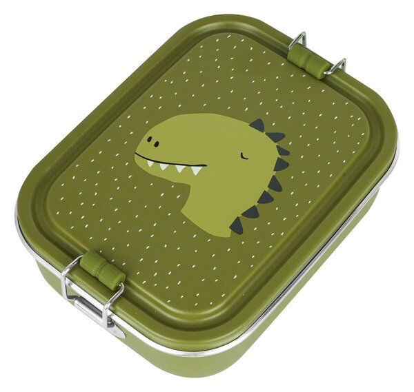 Mały stalowy lunch box - Dinozaur Trixie Baby