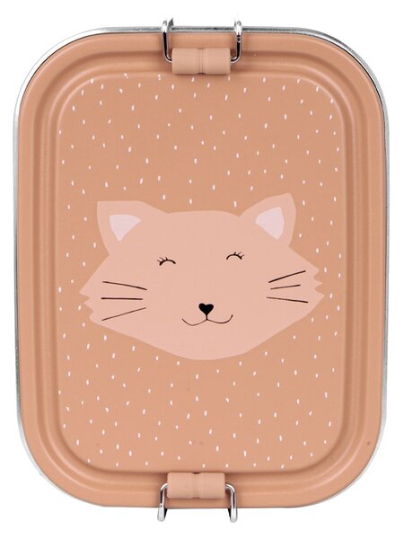 Mały stalowy lunch box - Kot Trixie Baby