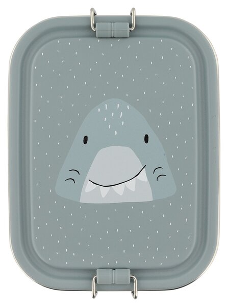 Mały stalowy lunch box - Rekin Trixie Baby