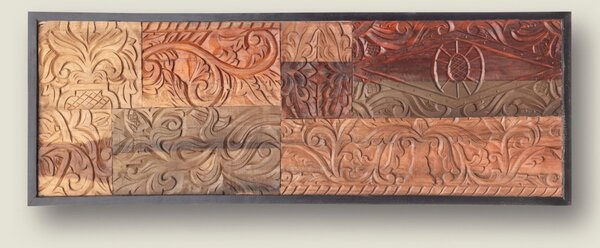 Dekoracja ścienna Carvato 125x44x4 cm