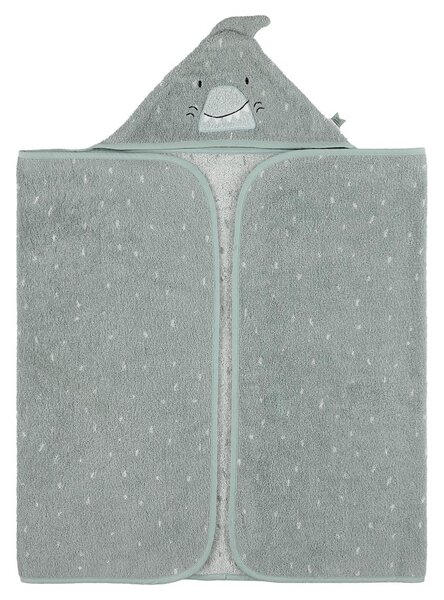 Ręcznik Kąpielowy z Kapturem 70 x 130cm - Rekin Trixie Baby