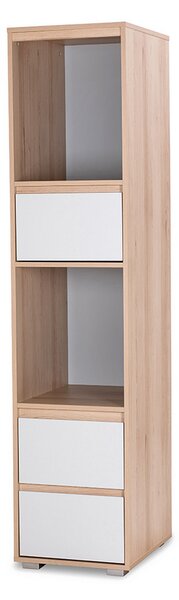 Regał słupek młodzieżowy DALIA popiel-buk 183x50x42cm