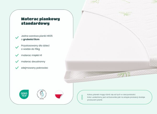 Materac piankowy