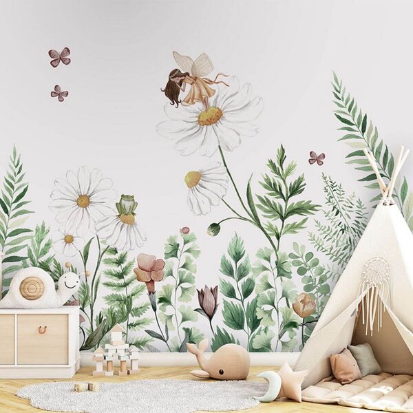 Tapeta do pokoju dziecka Fairy Garden