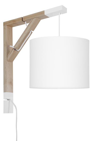 Lampa ścienna - kinkiet - SIMPLE BIEL