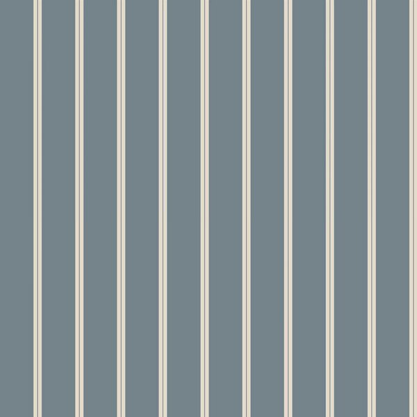 Tapeta dziecięca w niebieskie paski Nordic Lines - warianty