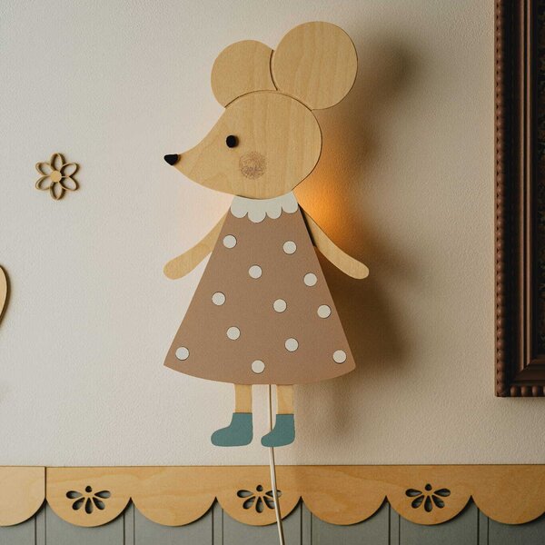 Myszka lampka nocna do pokoju dziecięcego