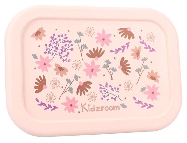 Lunchbox pojemnik silikon KIDZROOM Memories Flower