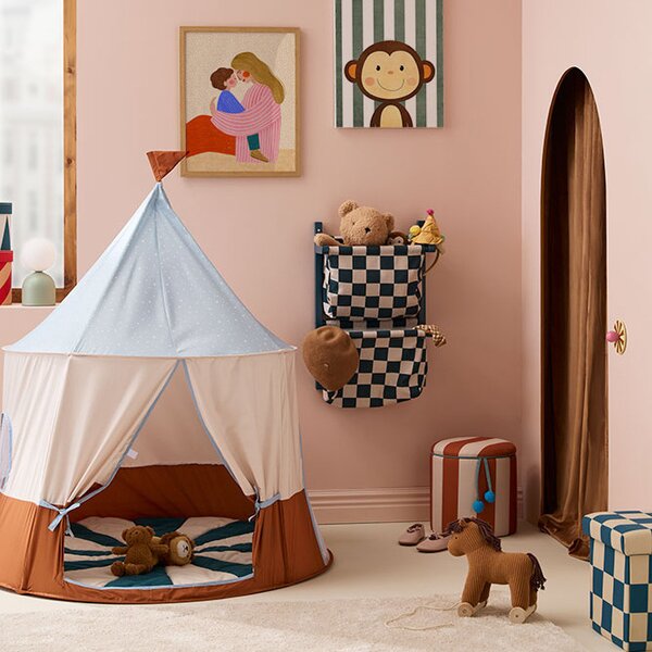 Kid's Concept - Namiot do zabawy Circus, niebieski