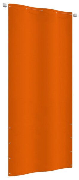 Parawan balkonowy, pomarańczowy, 100x240 cm, tkanina Oxford