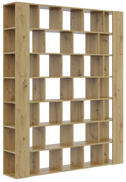 Nowoczesny duży regał biblioteczka dąb artisan Z3-H77
