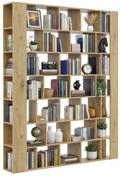 Nowoczesny duży regał biblioteczka dąb artisan Z3-H77
