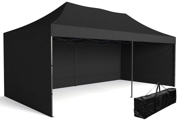 Pawilon Handlowy Ekspresowy - 3X6 M - Czarny