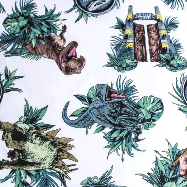 Świecąca bawełniana pościel JURASSIC WORLD ROAR kolorowa Rozmiar pościeli: 70 x 90 cm | 140 x 200 cm