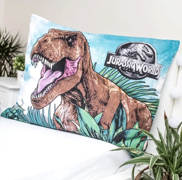 Świecąca bawełniana pościel JURASSIC WORLD ROAR kolorowa Rozmiar pościeli: 70 x 90 cm | 140 x 200 cm