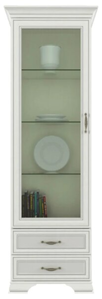 Witryna jednodrzwiowa do salonu fineline crema C3-D94