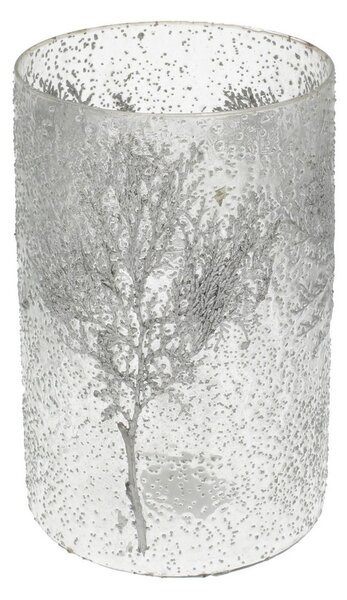 Świecznik Twig I ⌀15cm silver