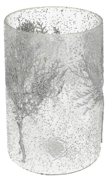 Świecznik Twig I ⌀15cm silver