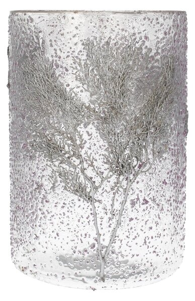 Świecznik Twig II ⌀20cm silver
