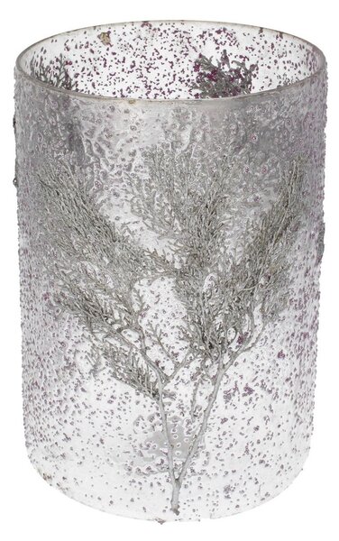 Świecznik Twig II ⌀20cm silver