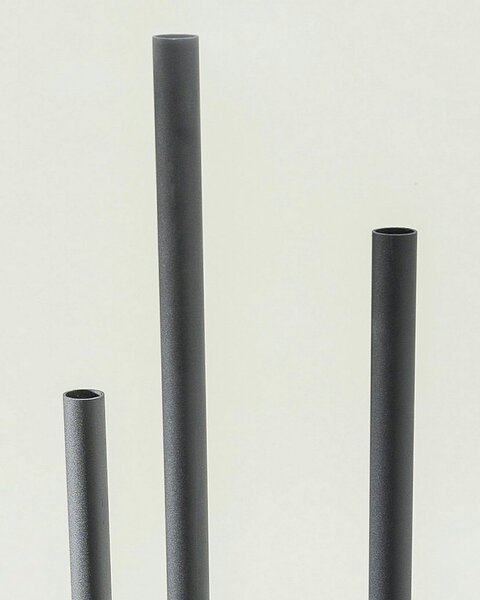 Świecznik metalowy Sculptura 30x9x69 cm