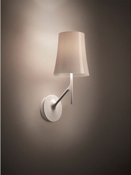 Lampa Ścienna Foscarini, biały, salon, metal