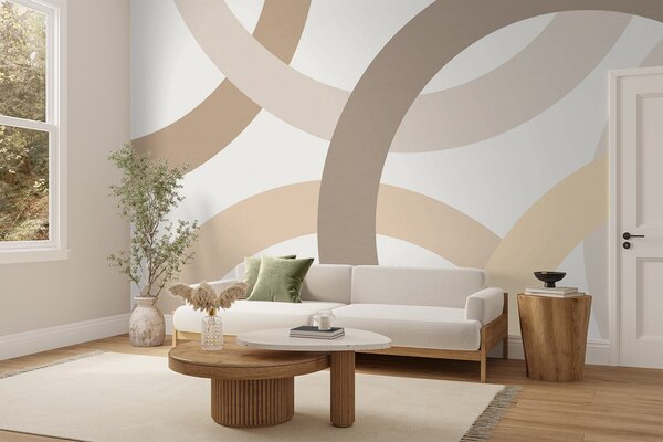 Fototapety Abstrakcja z okręgami, Fototapety Geometryczne, w05709v2 : Uwalls.pl