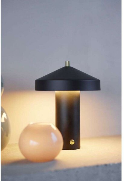 Lampa Stołowa OYOY Living Design, ściemnialny, czarny, salon, metal