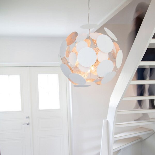 Lampa Wisząca By Rydéns, Planet, ściemnialny, czarny, jadalnia, metal
