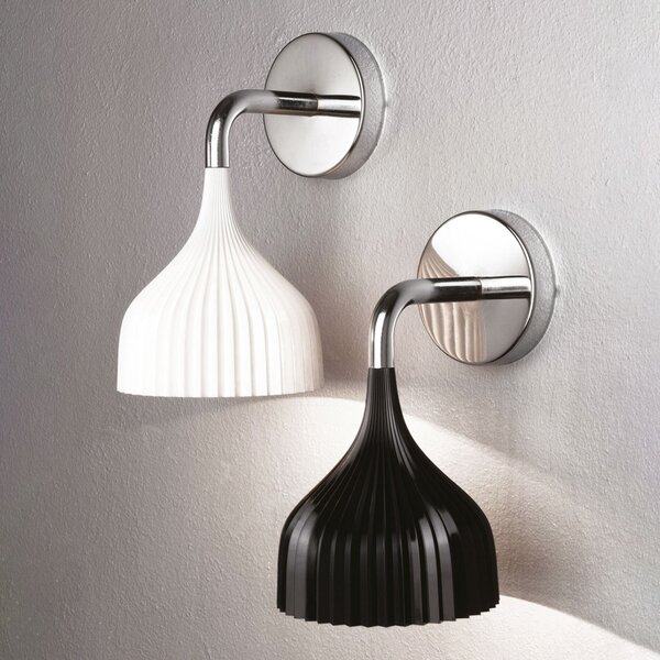 Lampa Ścienna Kartell, É, biały, salon, tworzywo sztuczne, design