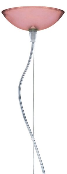 Lampa Wisząca Kartell, FL/Y, ściemnialny, czerwony, salon, tworzywo sztuczne, design
