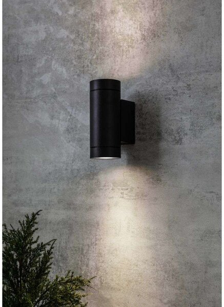 Zewnętrzna Lampa Markslöjd, czarny, taras, metal