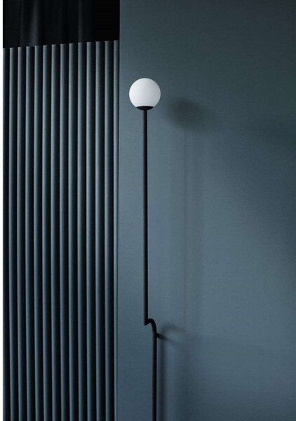 Lampa Ścienna Pholc, czarny, salon, metal