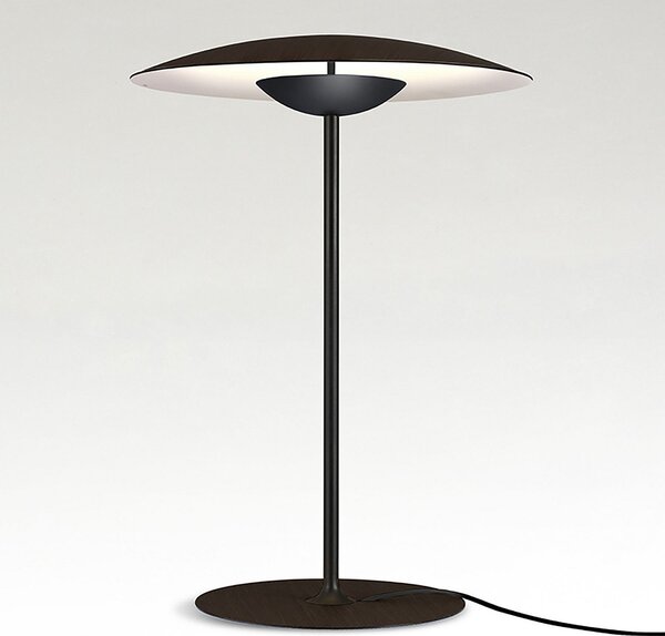 Lampa Stołowa MARSET, Ginger S, ściemnialny, drewniany, salon, drewno, design