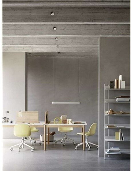 Lampa Wisząca Muuto, ściemnialny, czarny, jadalnia, aluminium