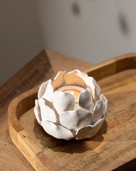 Świecznik Flower Petals II 14x14x10 cm