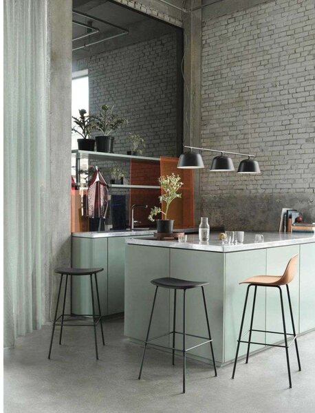Lampa Wisząca Muuto, zielony, kuchnia, aluminium