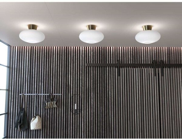 Bullo Lampa Sufitowa XL Ø38 Brass/Opal - Belid