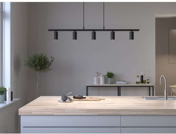 Lampa Wisząca Belid, czarny, jadalnia, metal