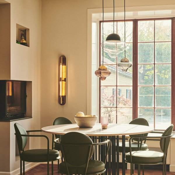 Lampa Wisząca DESIGN BY US, Nutty XL, ściemnialny, transparentny, salon, szkło, design