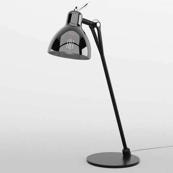 Lampa Stołowa Rotaliana, Luxy T0 Glam, czarny, salon, metal, design