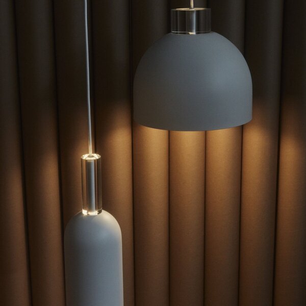Lampa Wisząca AYTM, Luceo, ściemnialny, biały, salon, metal, design