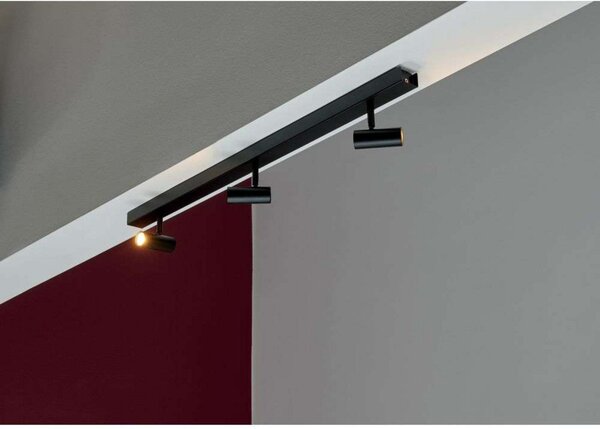 Lampa Sufitowa Nordlux, ściemnialny, czarny, salon, metal