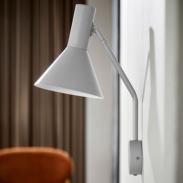 Lampa Ścienna FRANDSEN, Lyss, ściemnialny, szary, salon, metal, design