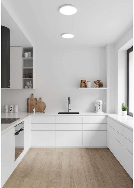 Lampa Sufitowa Nordlux, biały, salon, tworzywo sztuczne