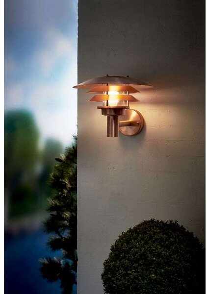 Zewnętrzna Lampa Nordlux, miedziany, taras, miedź