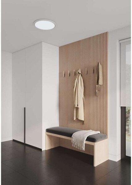 Lampa Sufitowa Nordlux, biały, salon, tworzywo sztuczne