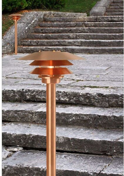 Zewnętrzna Lampa Nordlux, miedziany, taras, miedź