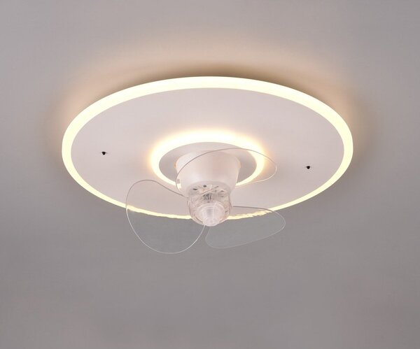 Lampa sufitowa LED w matowym białym kolorze Nybro – Reality